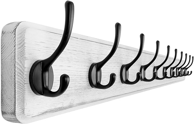 Dseap Coat Rack Wall Mount: 38-1/4