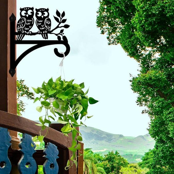 peacoblue Iron Plant Hangers Hooks for Outdoor Indoor Hanging Plants Flower Fern Pots Lantern Bird Feeder Wind Chimes, 12