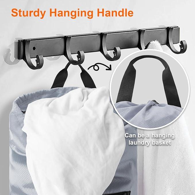Laundry Bag Backpack Durable Laundry Bag with Shoulder Straps and Mesh Pockets Portable Laundry Dirty Clothes Hamper Bag for College Dorm (Gray)