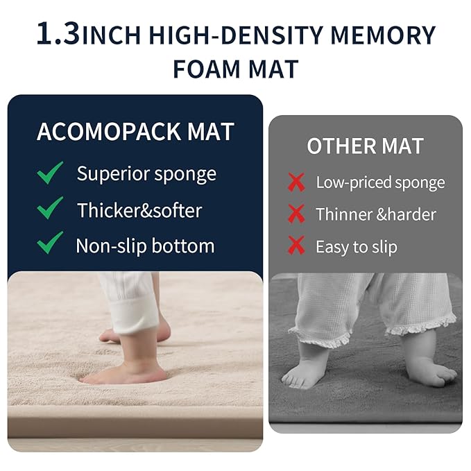ACOMOPACK Baby Play Mat for Floor 1.3