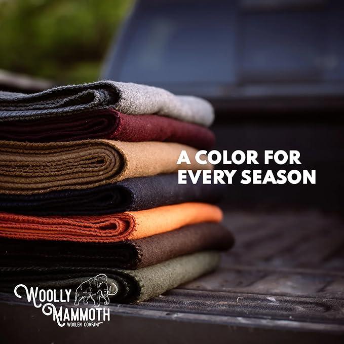 Woolly Mammoth Woolen Company Merino Wool Blanket - 66
