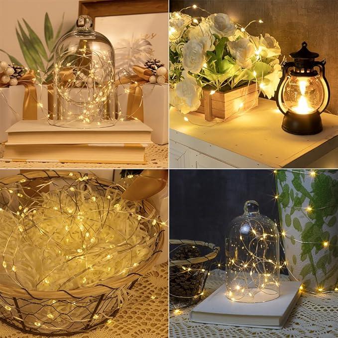 Fairy Lights Plug in,400FT 1200 LEDs Waterproof Led String Lights,Twinkle Light with 8 Modes Remote for Outdoor Indoor Christmas Wedding Birthday Garden Party Decorations,Warm White