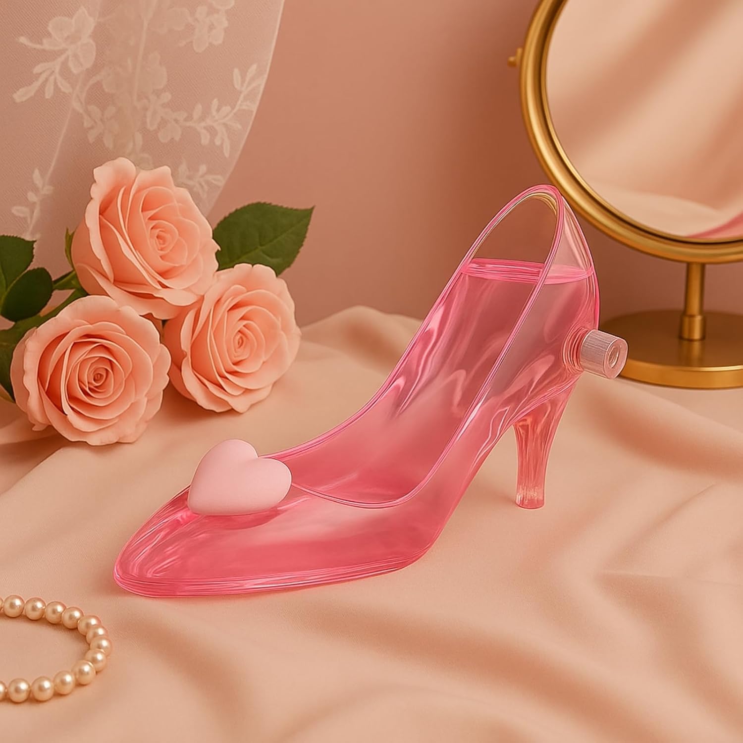 Stiletto Whiskey and Wine Decanter by The Wine Savant with Stopper - Luxurious Handcrafted High Heel Decanter for Wine Liquor Rum Bourbon Tequila - Elegant Decanter Gifts for Women!