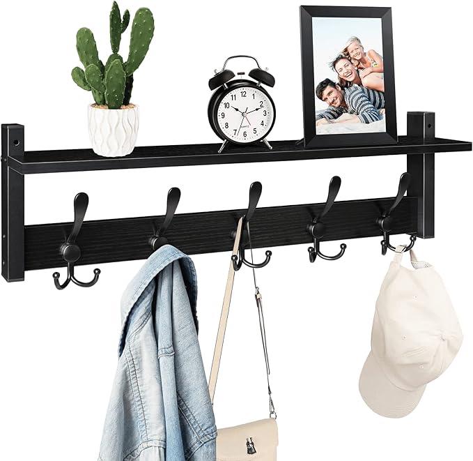 Homode Coat Rack with Shelf, 24