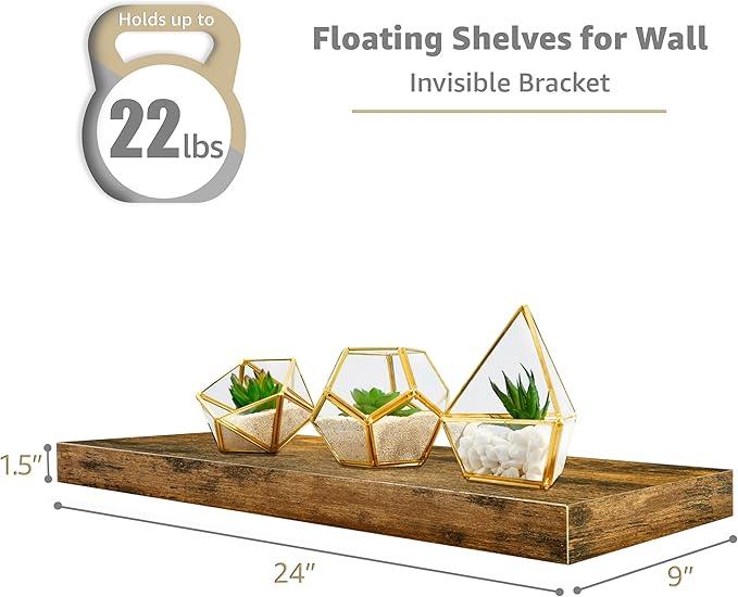 Sorbus Floating Shelves for Wall - 24
