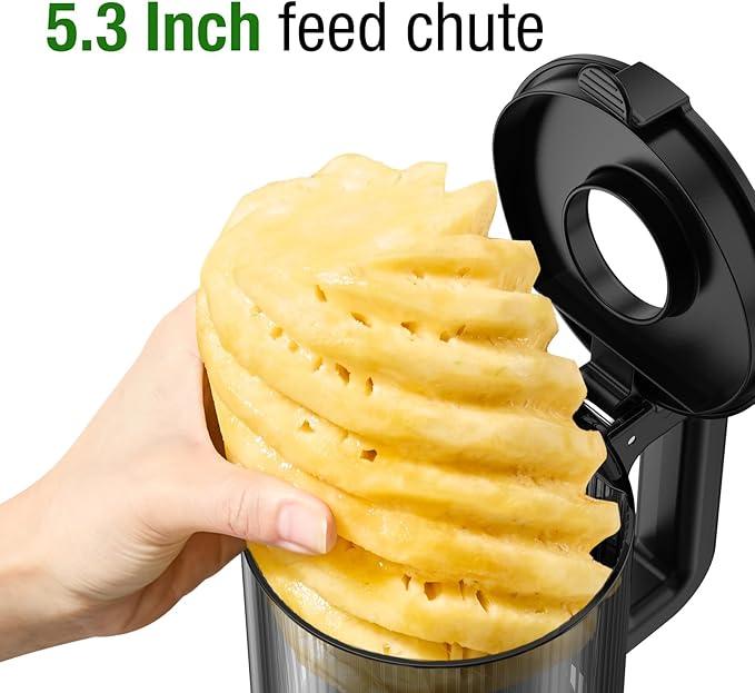 Juicer Machines, TUUMIIST Cold Press Juicer with 5.3