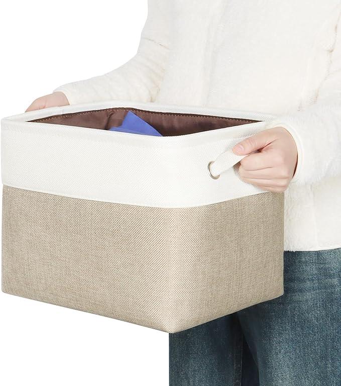 Kntiwiwo Foldable Storage Bin Collapsible Basket 12