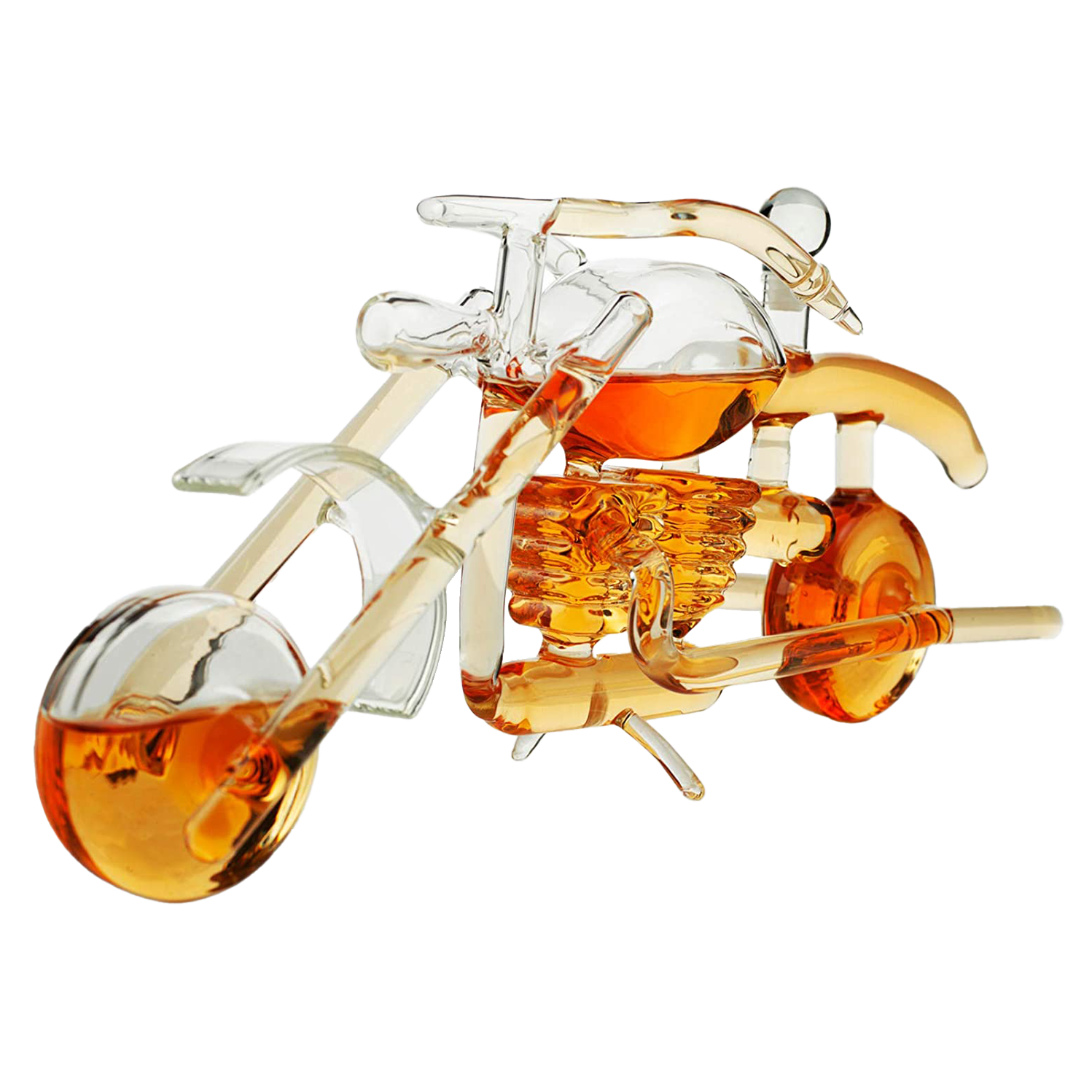 Unique Motorcycle Gift Decanter Wine & Whiskey Elegant Motorbike, Biker Themed, 750ml The Wine Savant - Intricate Details, Bourbon, Scotch or Liquor, Harley Gifts, Decorative Sport Bike Gifts