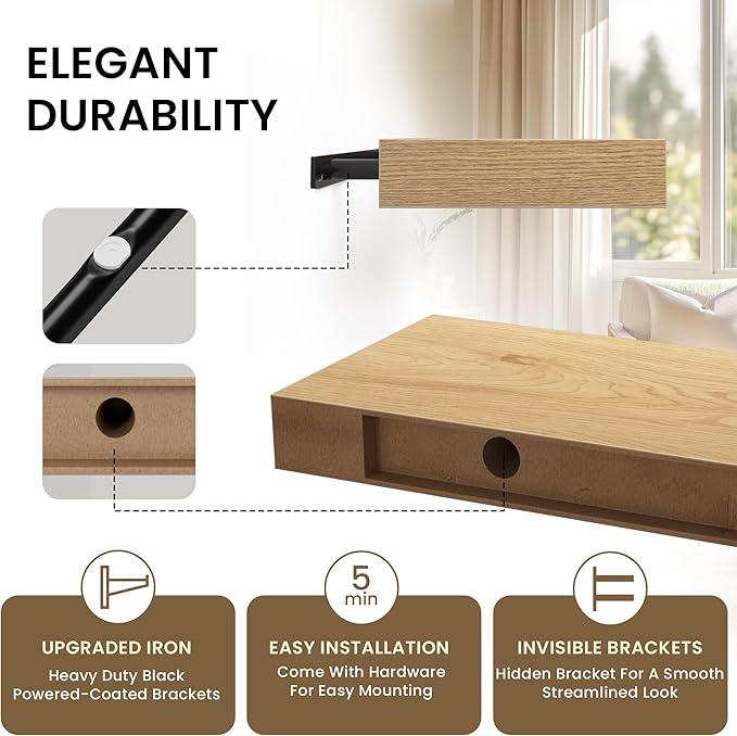 Floating Shelves for Wall, 72