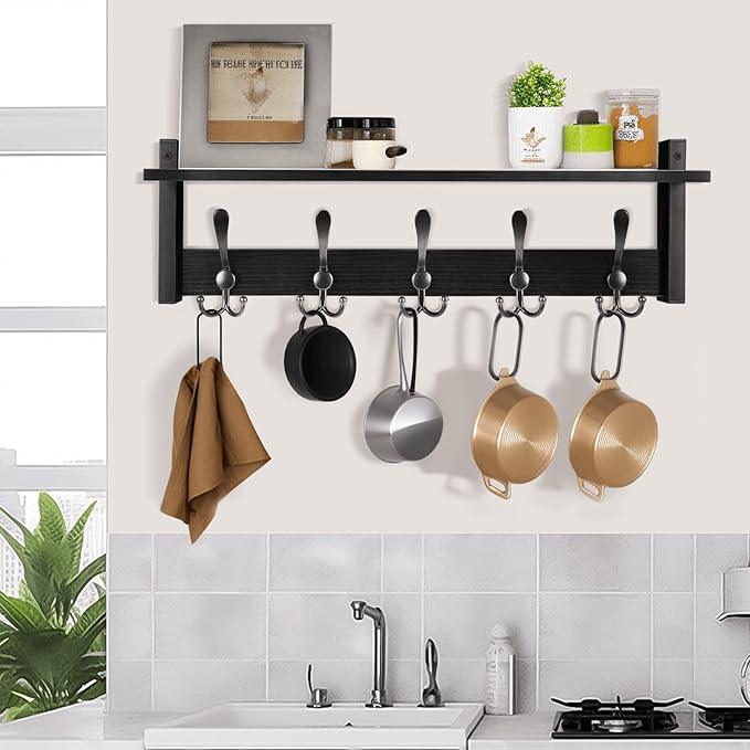 Homode Coat Rack with Shelf, 24