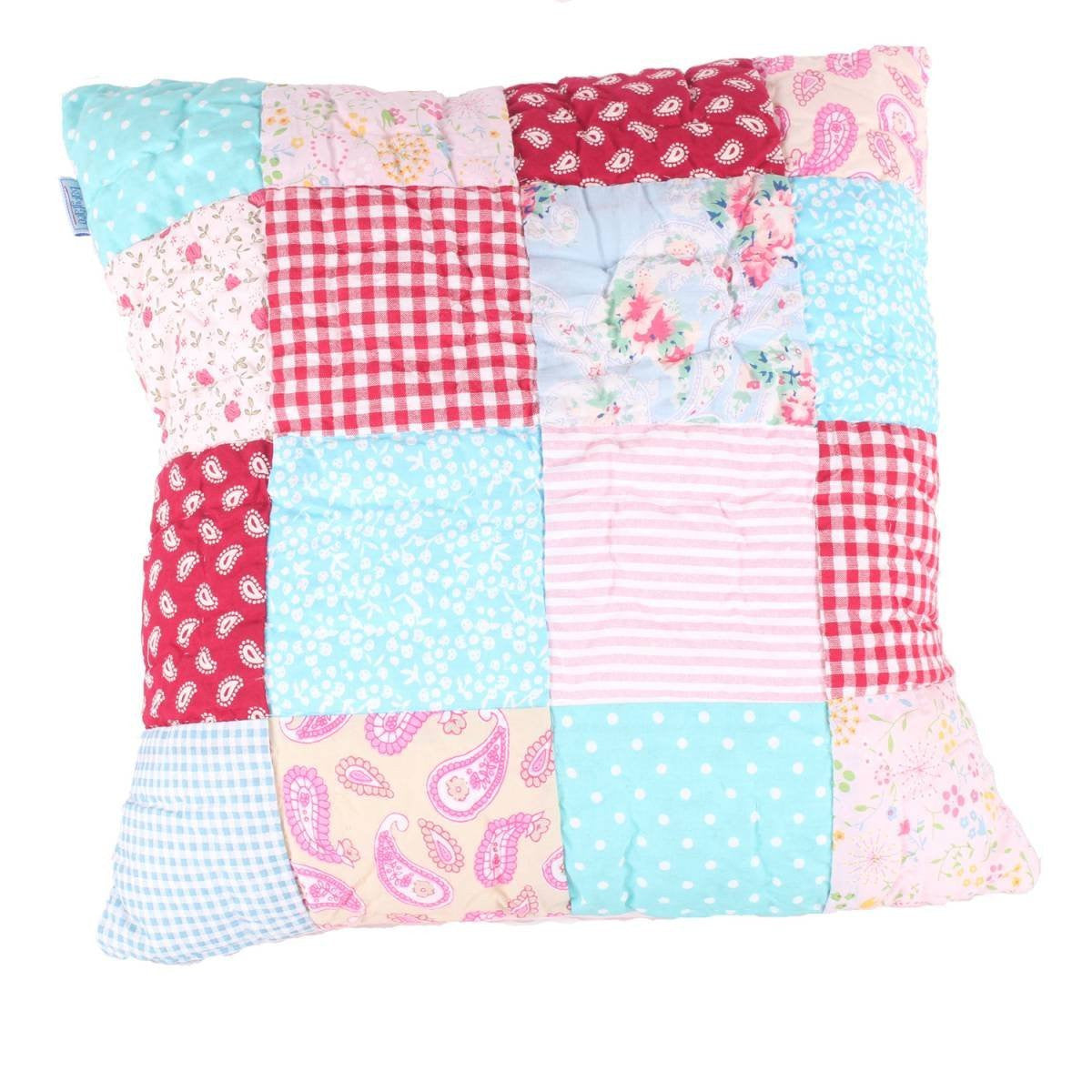 Matilda Patchwork Quilted Pillow