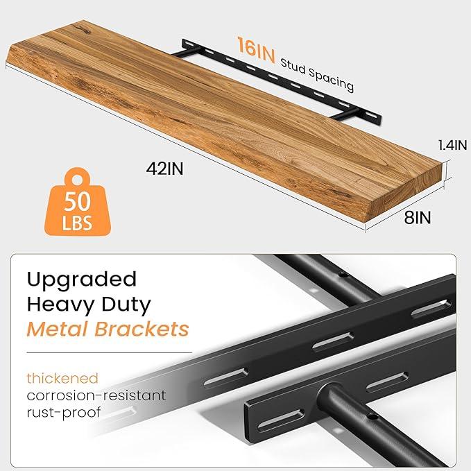 Floating Shelves for Wall, 42