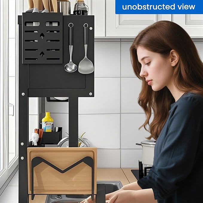Dish Drying Rack, 3-Tier Over Sink Dish Drying Rack, 33.5