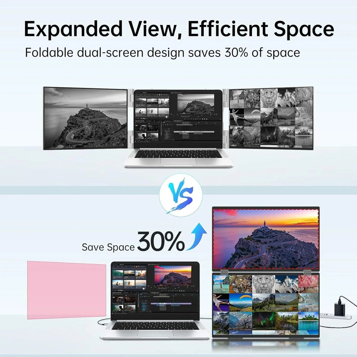 InnoView Foldable 15.6