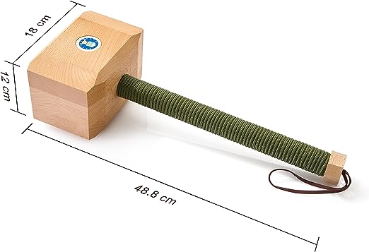 Airforce Wooden Thor Mjolnir Hammer Home Decor - Decorative Novelty Office, Wall, Gift for America United States Military, US Airforce, Service Branch Wall Art, Nautical Sea Patriotic Gift