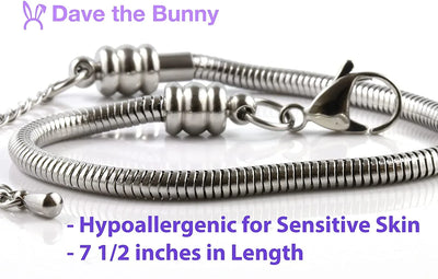 Dumpling Perogy Pierogi Food Cooking Snake Chain Charm Bracelet