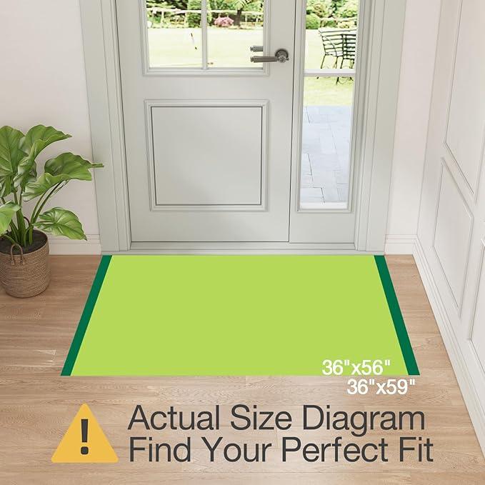 LUMI Ultra Thin Door Mat for Entryway,36