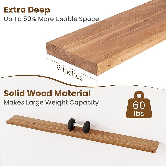 Floating Shelves for Wall Decor, 8