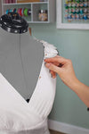FAMILY DRESSFORM Petite Adjustable Mannequin Dress Form - Grey