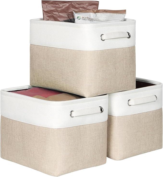 Kntiwiwo Foldable Storage Bin Collapsible Basket 12