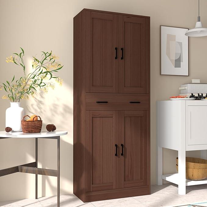 Brown Kitchen Pantry, 71