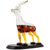 Stag Antler Crystal Decanter - Elegant Stag/Reindeer Liquor Decanter by The Wine Savant - Luxury Decanter for Bourbon, Scotch, or Whiskey 750ml Perfect For Any Bar, Hunter's Gift Hunting Enthusiasts