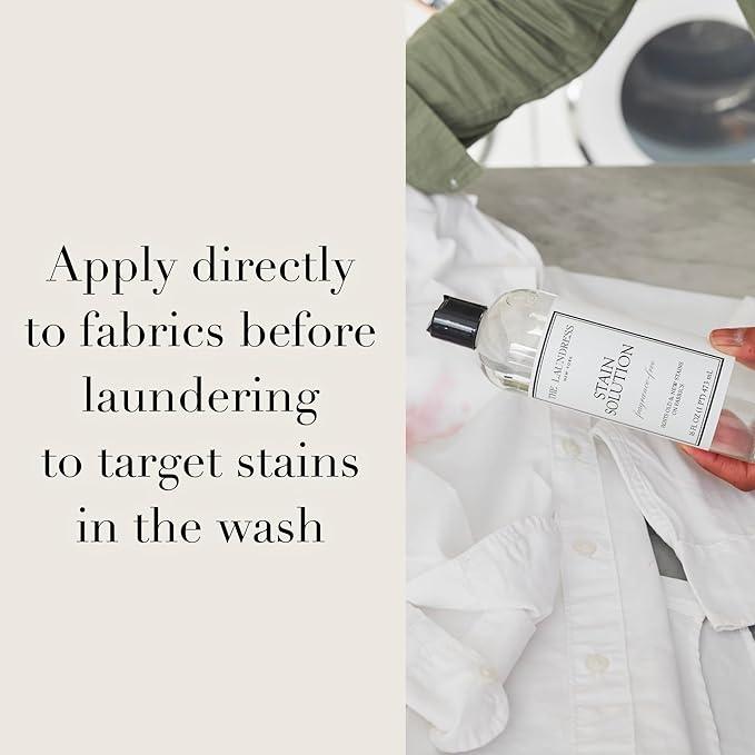 The Laundress Stain Solution, Laundry Stain Treatment, Stain Remover for Makeup, Red Wine, Coffee, Grass, & More, 16 Fl Oz