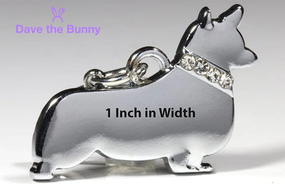 Corgi Charm - Corgi Gifts for Corgi Lovers Women and Men a Corgi Shoe Charm or for a Dog Keychain Great Corgi Keychain and Corgi Stuff or Dog Charms and Animal Charms and Corgie Lovers Gift Corgi Mom