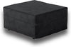 HOOOWOOO Modular Sectional Sofa Couch,Matching Free Combination Cloud Couch Ottoman Chair(Black Corduroy)