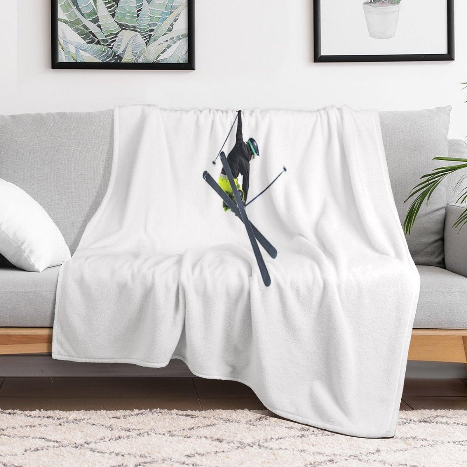 Free Rider Throw Blanket
