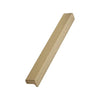 Straight Brushed Brass 
