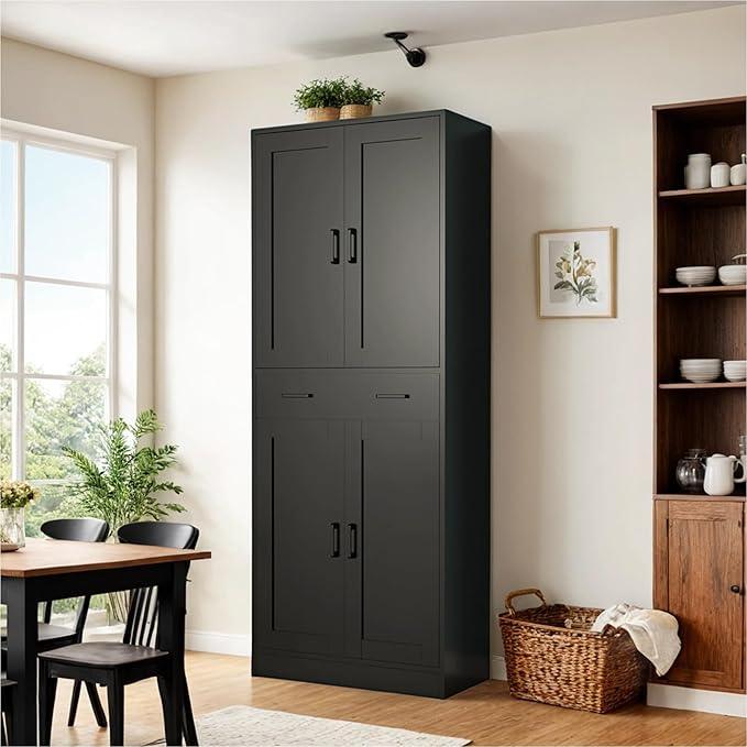 Black Kitchen Pantry, 71