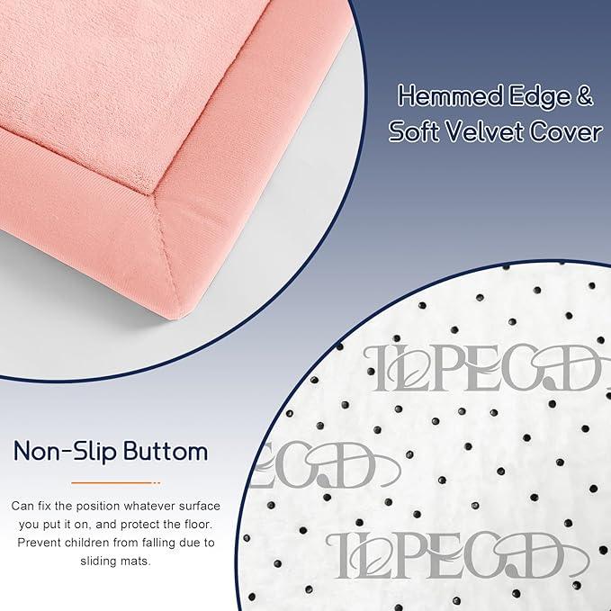 Baby Play Mat for Floor Tummy Time Nursery Rug Muscle Area Rug Playroom Tatami 50 * 50