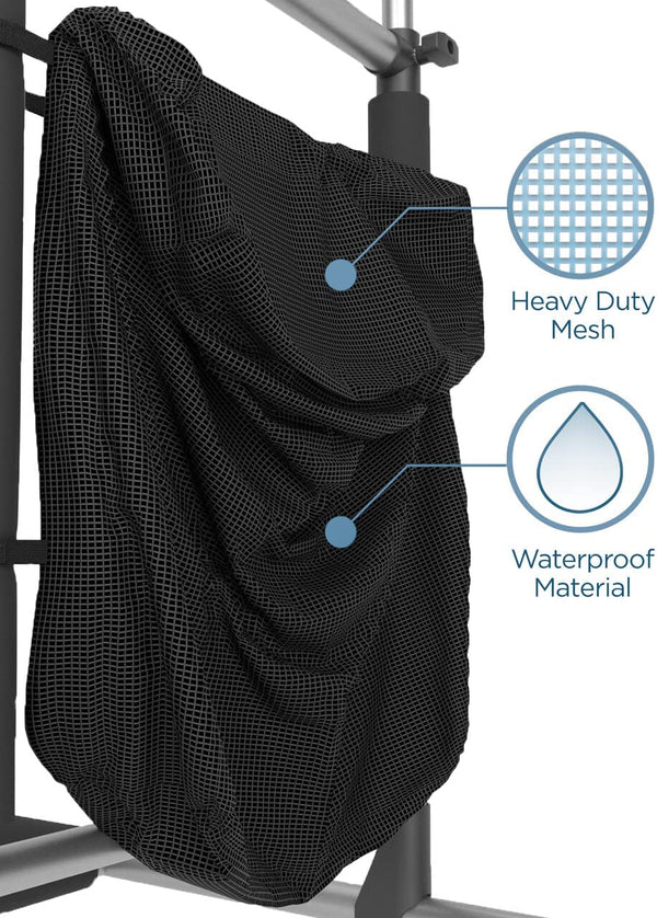 Collapsible Heavy-Duty Beach Cart with Big Wheels