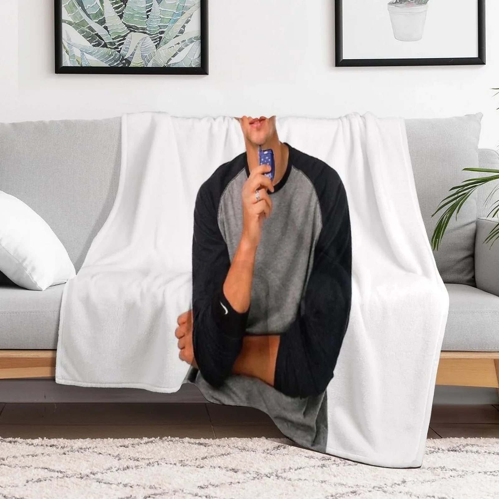 Lucas Scott - Chad Michael Murray Throw Blanket