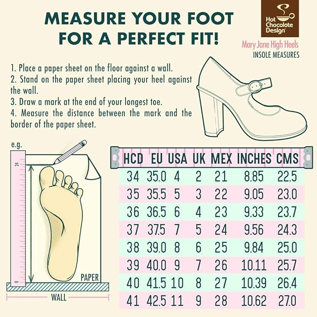 Hot Chocolate Design Kitsch Lover High Heels