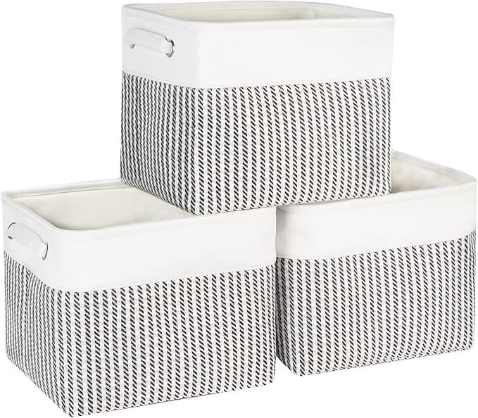 Kntiwiwo Foldable Storage Bin Collapsible Basket 12