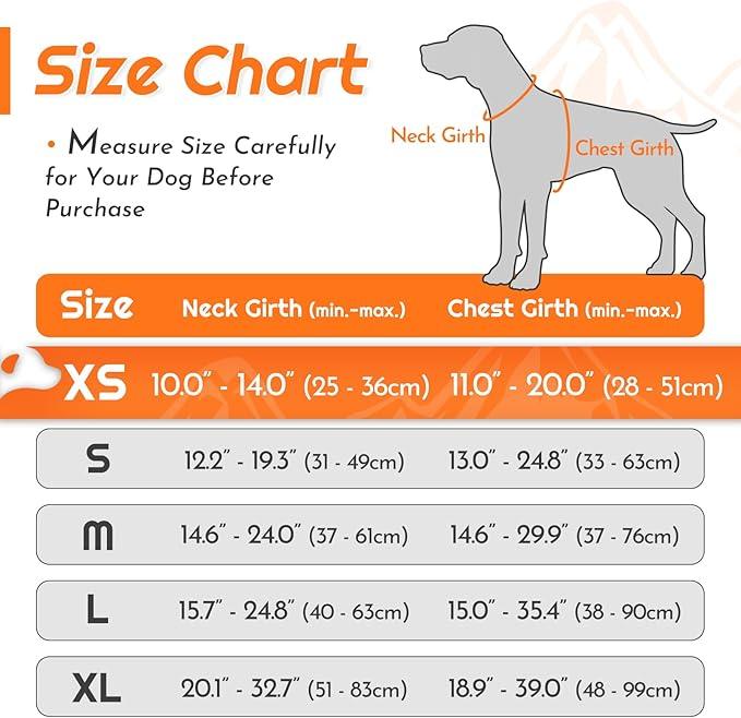 Eagloo Small Dog Harness No Pull, Service Vest with Reflective Strips and Control Handle, Adjustable and Comfortable for Easy Walking, No Choke Pet Harness with 2 Metal Rings, Orange, XS