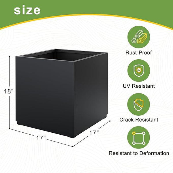 FENCY Large Square Planter 17