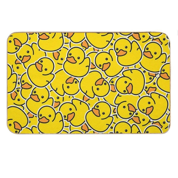Yellow Classic Rubber Duck Bath Mat