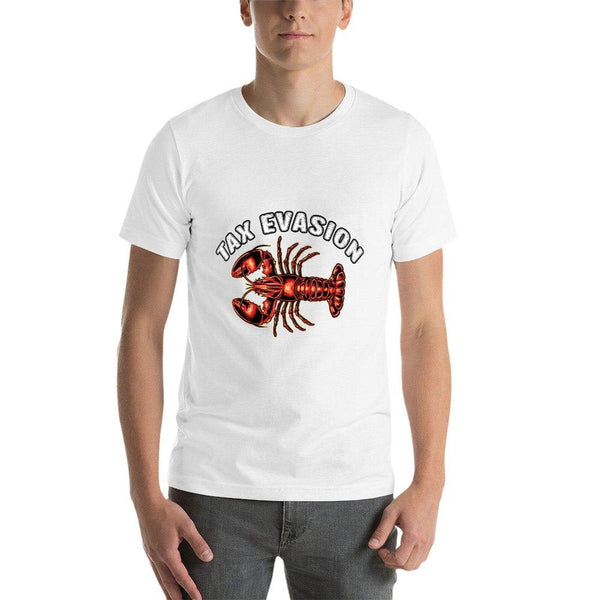 Funny Tax Evasion Lobster Meme Sarcastic Oddly Specific Meme  Polyester Blend T-Shirt