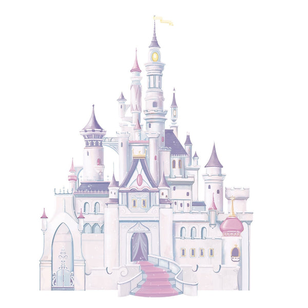 Disney Princess Castle with Glitter