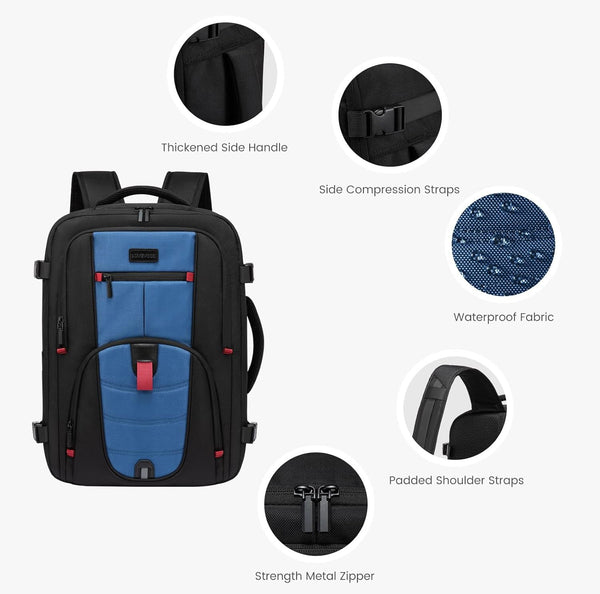 The Helvix™ Xtreme Backpack by Camel Mountain – 35L, Fits Up To 16