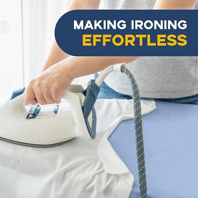 Full Size Ironing Board with Iron Rest, Heavy Duty Compact Ironing Board 43