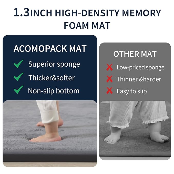 ACOMOPACK Baby Play Mat for Floor 1.3