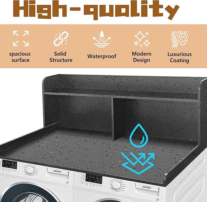 Royxen 2-Tier Washer Dryer Countertop,19.5