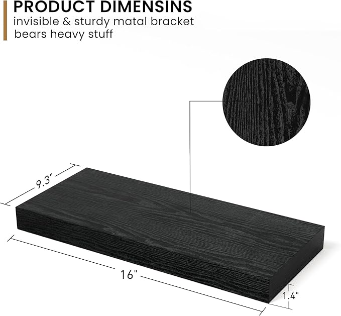 Fun Memories Deep Floating Shelves - 16