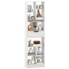 71inch Tall Freestanding Bookcase with Drawer 10-Cube Storage Organizer-White - White