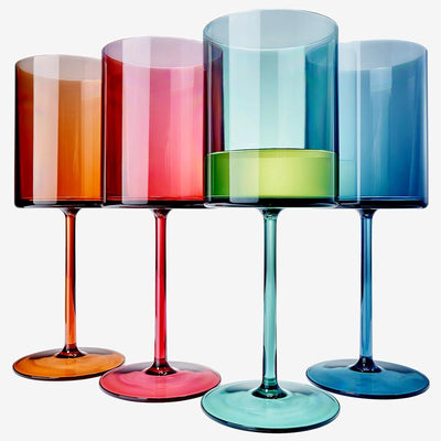 Unbreakable Stemmed Square Tritan Acrylic