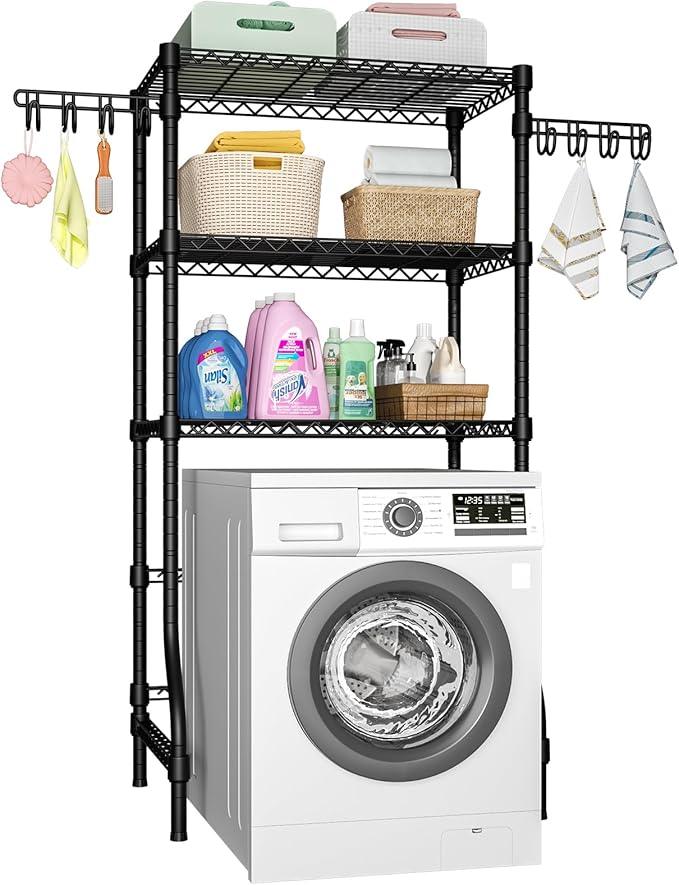 Ulif U8 Laundry Room Storage Organizer, Over The Washer and Dryer Storage Shelves for Laundry Organization, 35